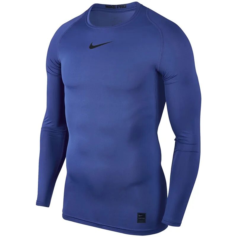 Синее термобелье. Nike Dri Fit компрессионная. Nike Dri Fit термобелье. Nike Pro Combat Hyperwarm терморубашка. Nike Pro Combat Dri-Fit Compression.