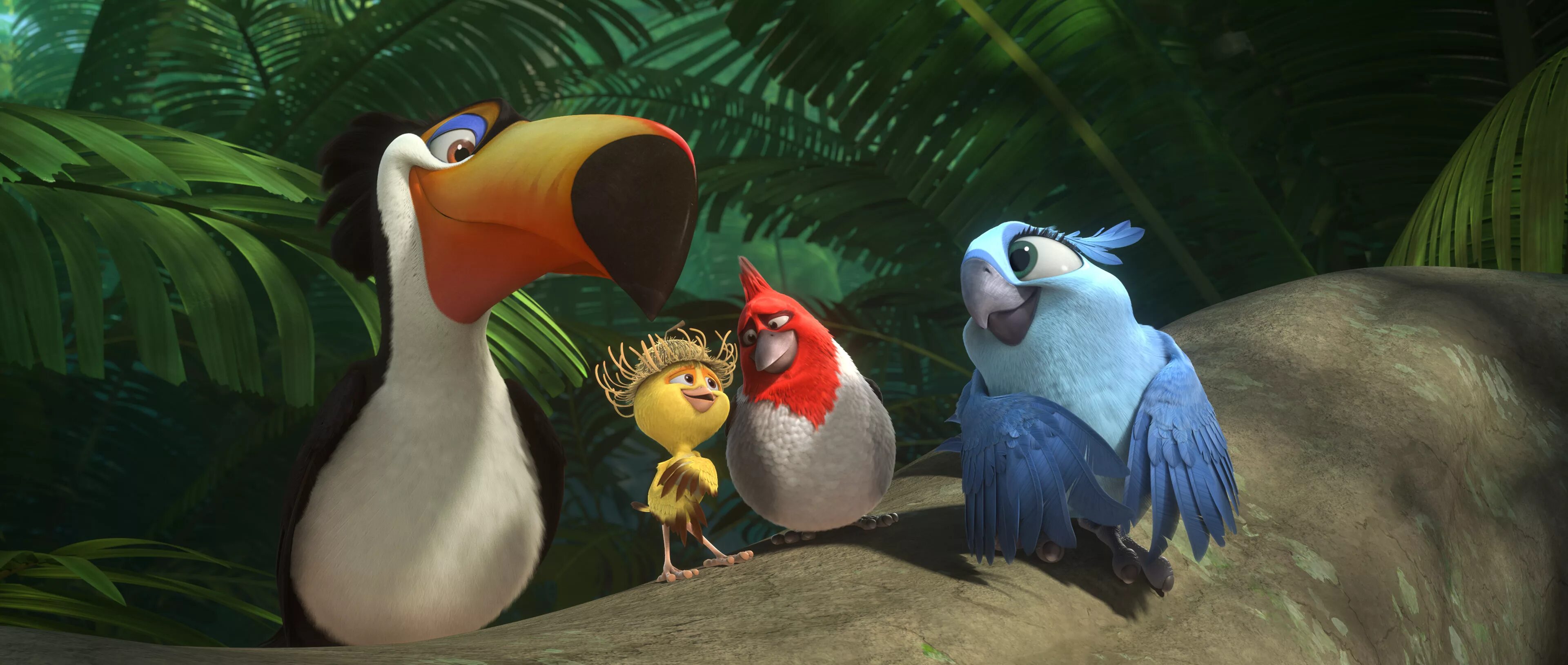 Рио 2. Рио 2 [Rio 2] (2014). Рио попугай Жемчужинка. Приключение животных 2