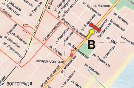 Карта чекистов