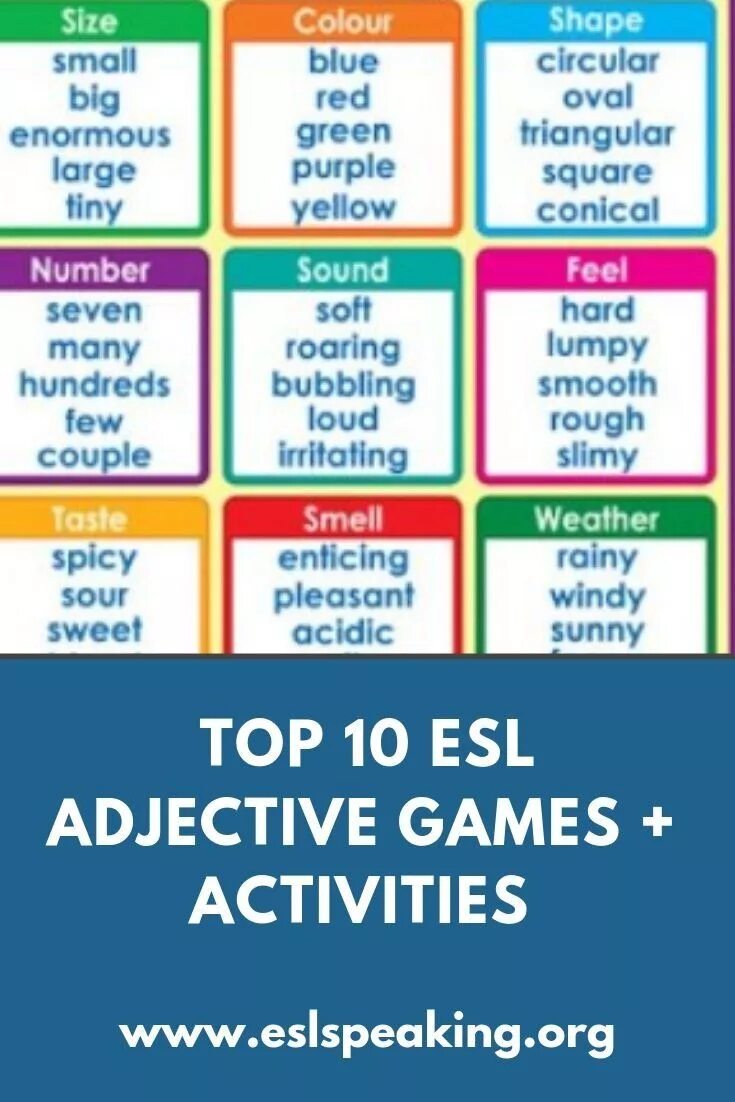 Игра adjective. ESL games adjectives. Adjectives games for Kids. Adjectives activities