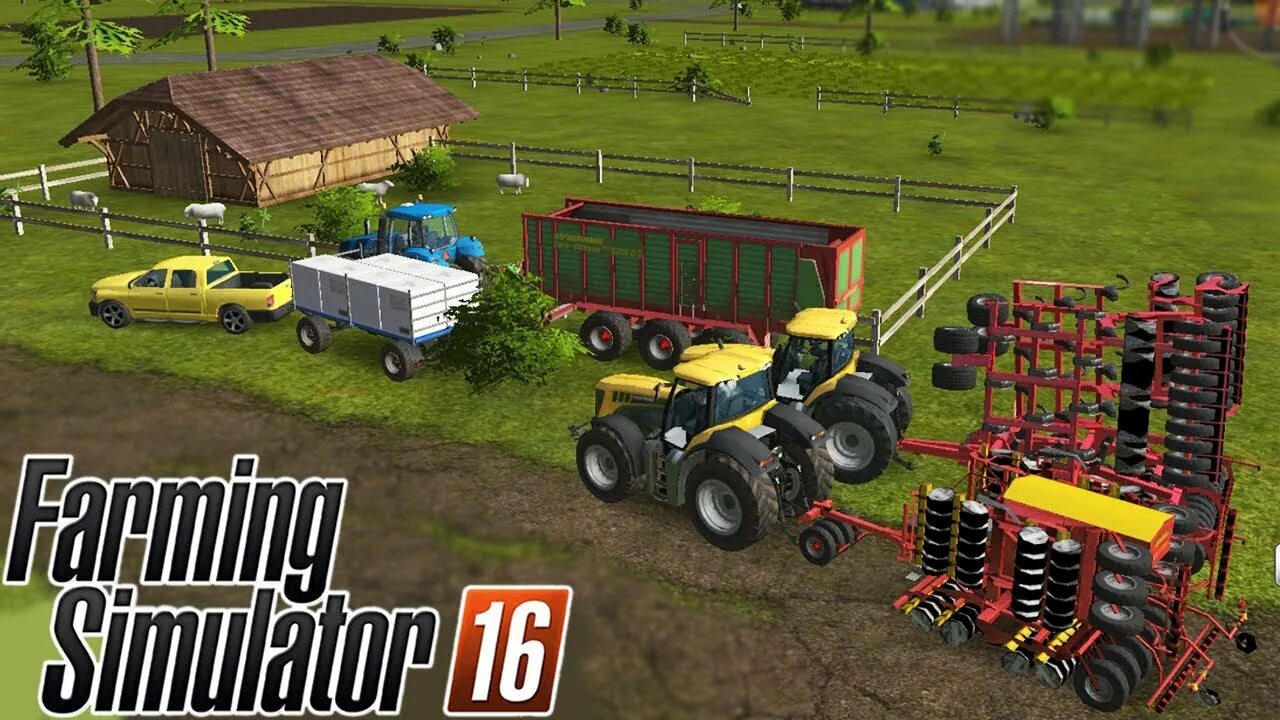 FS 16. FS 16 O'Yin. Farming Simulator 16. Симулятор f16 ферма.