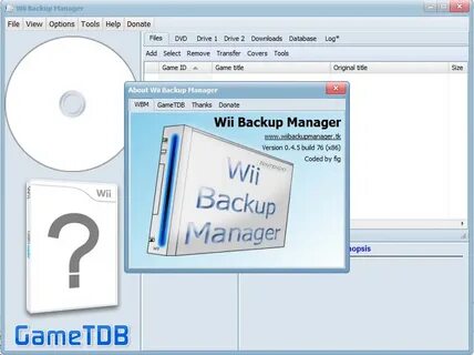 Backup manager