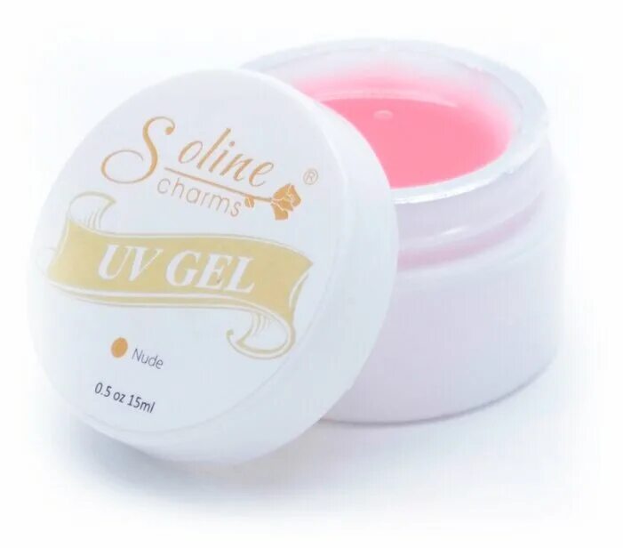 Soline charms. Soline Charms UV Gel. UV Gel.01 Soline. "Soline Charms", гель однофазный конструирующий 'nude' №07, 15мл. Solinе Charms гель для наращивания.