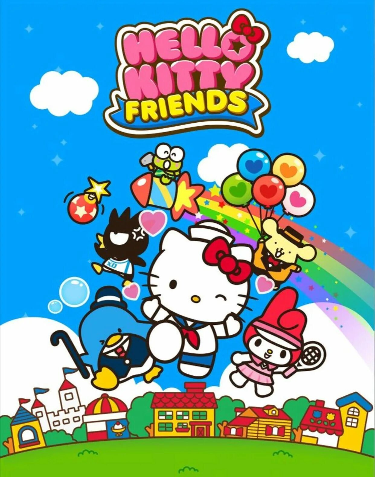 Хэллоу игра. Игра Хелло Китти. Санрио Китти. Hello Kitty friends игра. Sanrio hello Kitty персонажи.