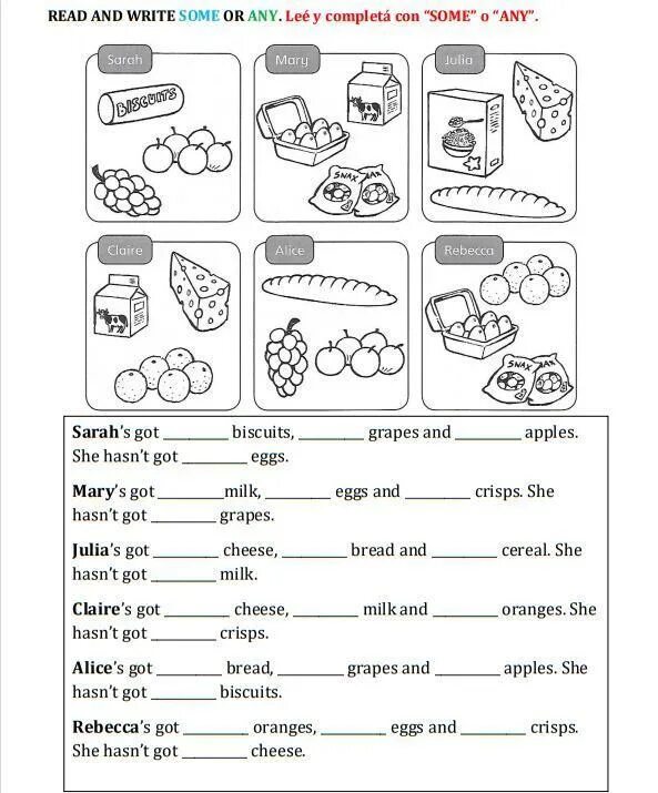 Упражнения any some a an 5. Some any food. There is there are some any Worksheets. Some any food Worksheets. There is there are food Worksheets.