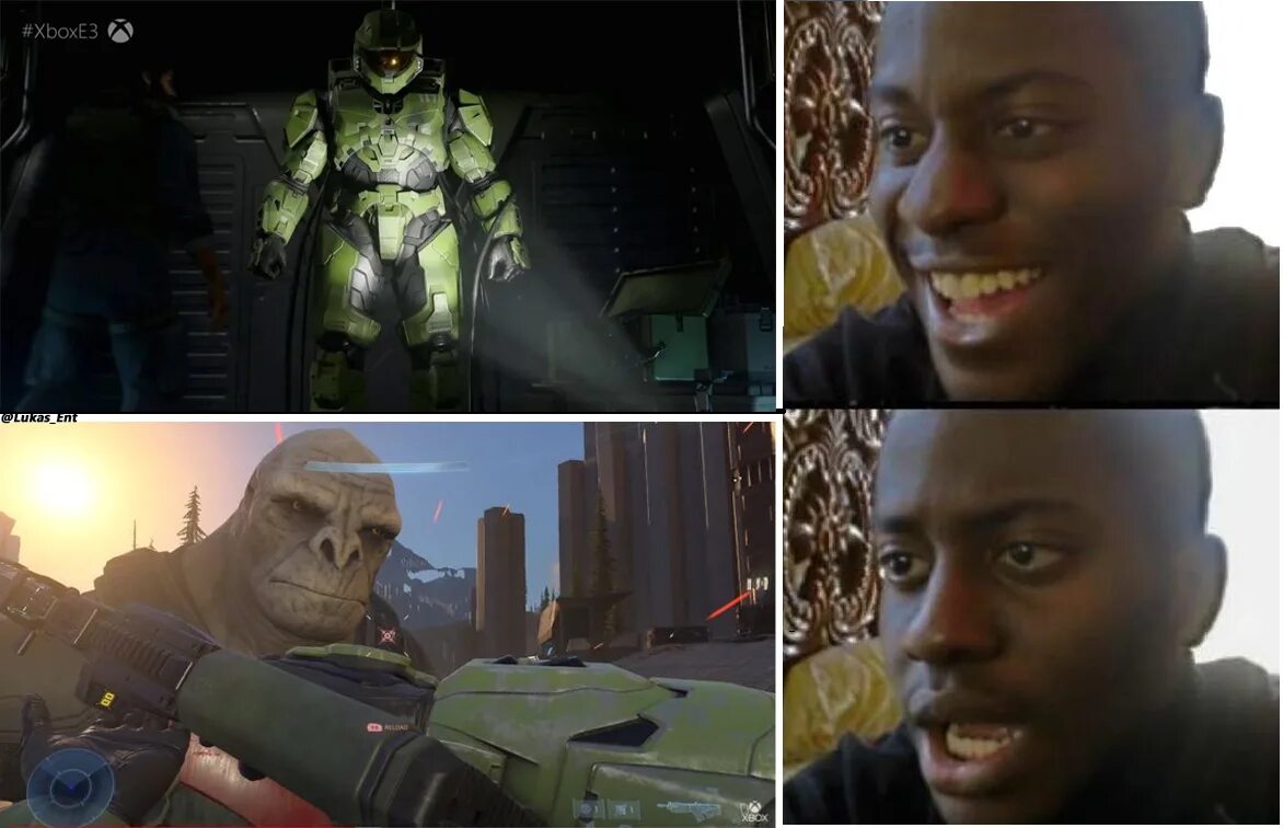 Why feel bad. Крейг Halo Infinite. Halo Xbox Мем. Популярные мемы с персонажами из игры. Мемы про иксбокс.