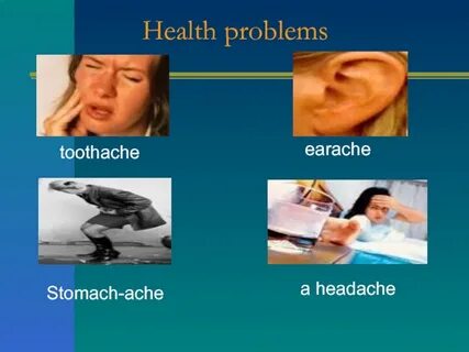 Health problems перевод
