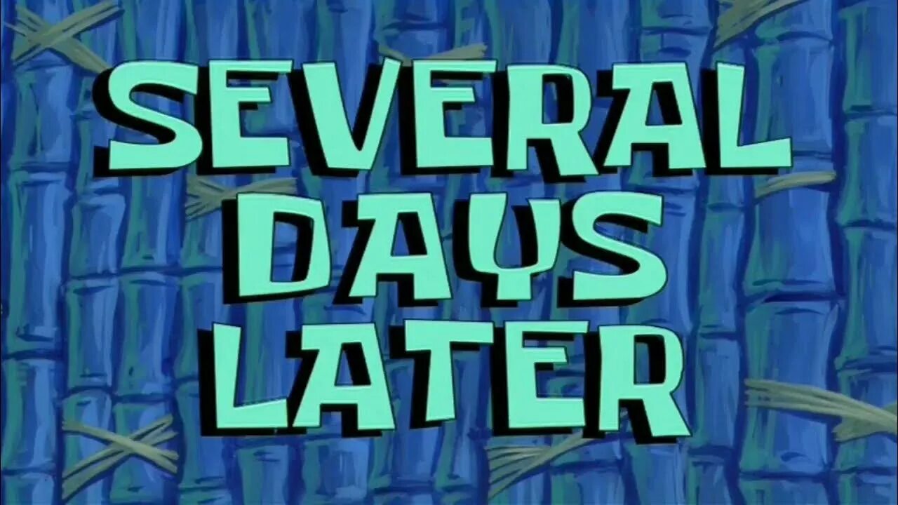 Several seconds
