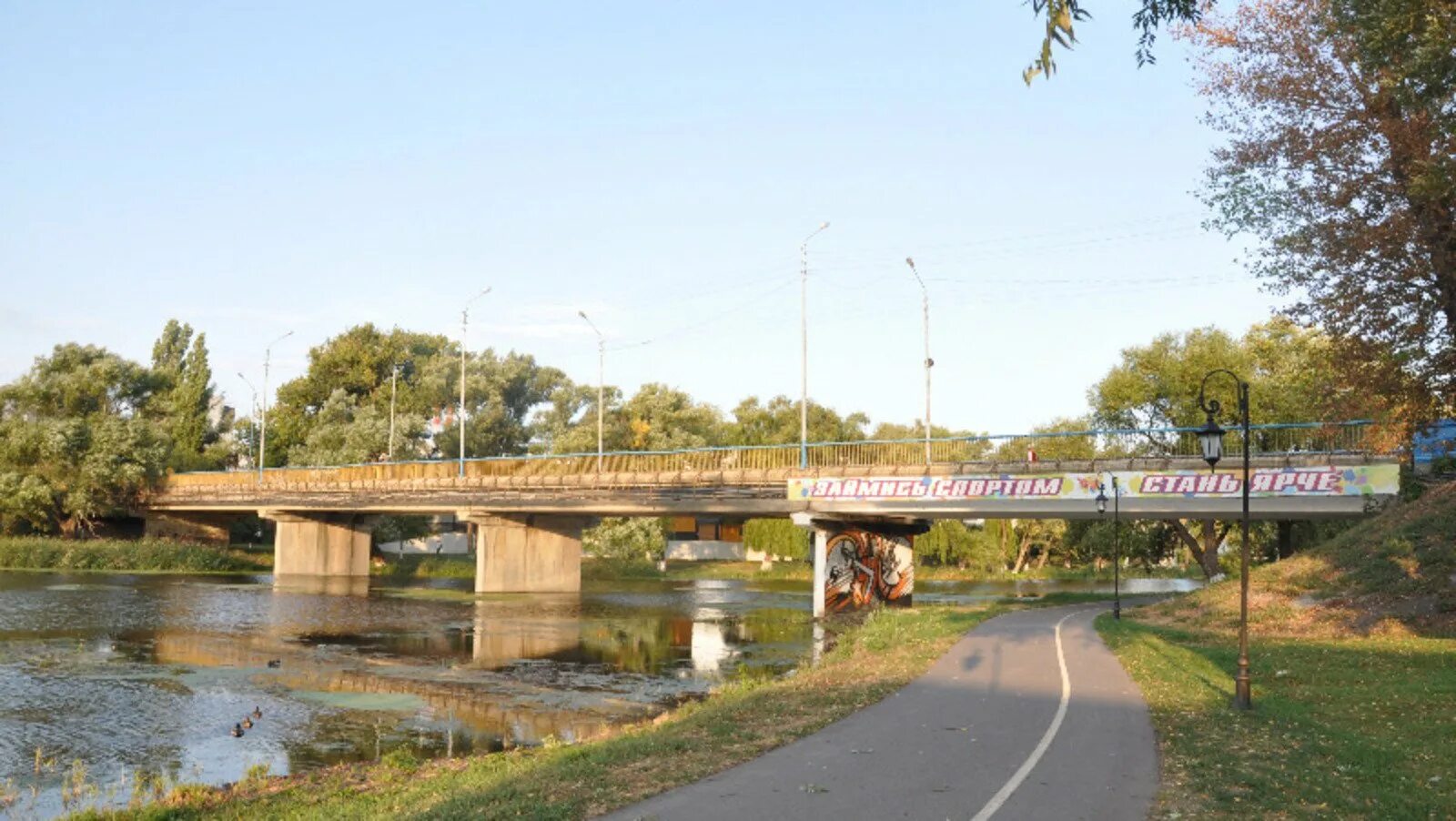 В каком городе алексеевский мост. Алексеевский мост. центральный мост. мост в алексеевке. мост через тихую сосну острогожск.
