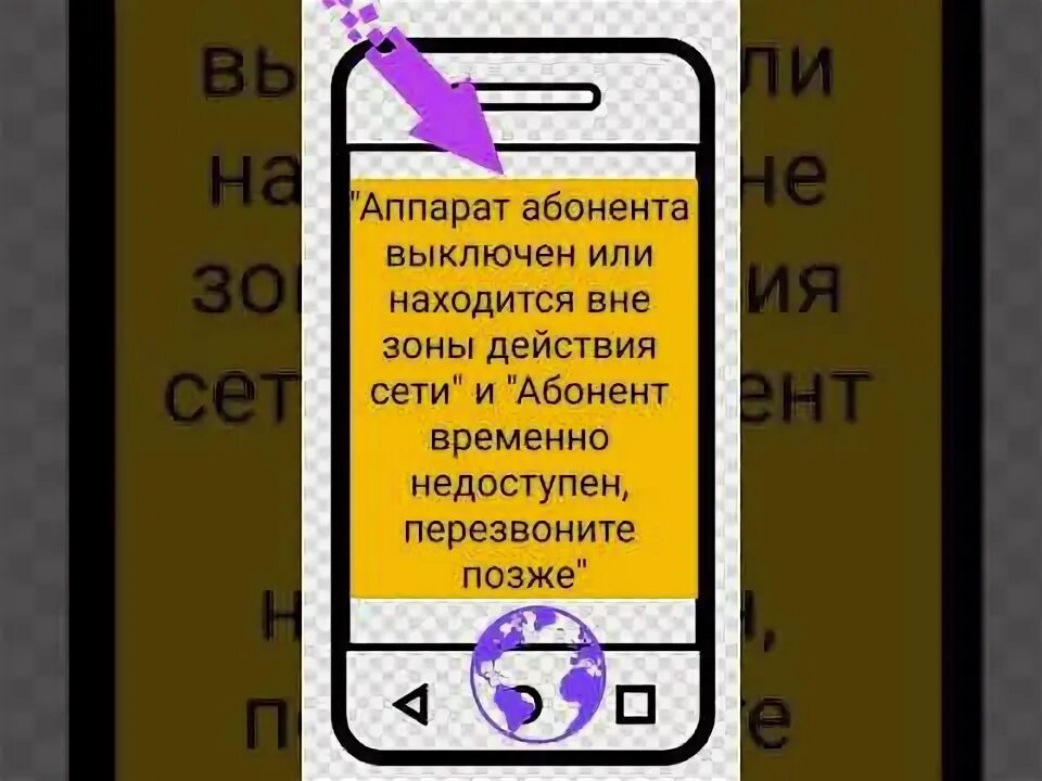 Что значит телефон не в сети