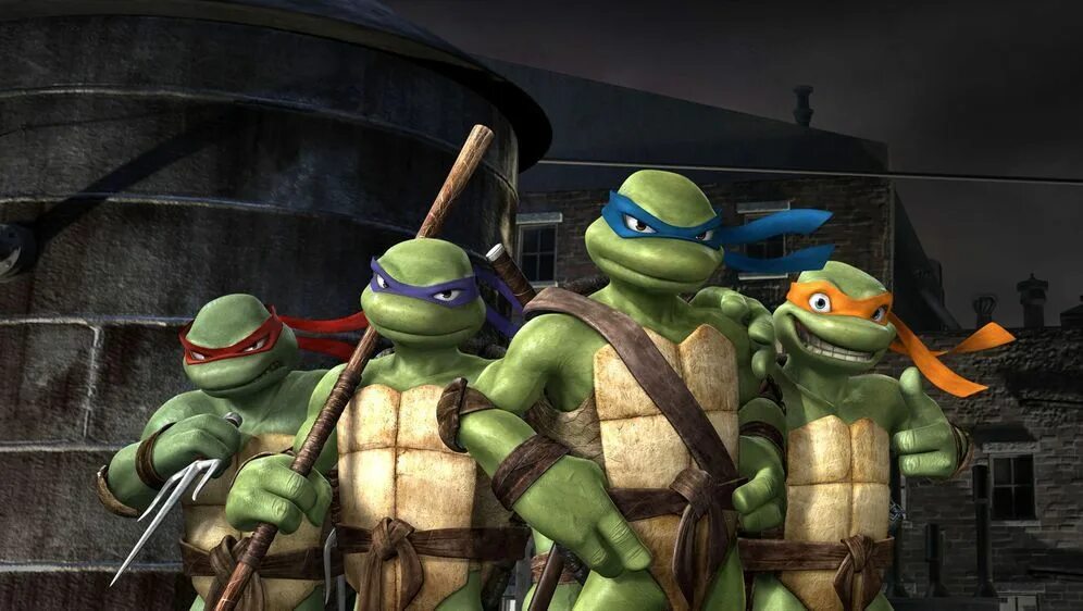 Tmnt 1. Черепашки ниндзя TMNT 2007.