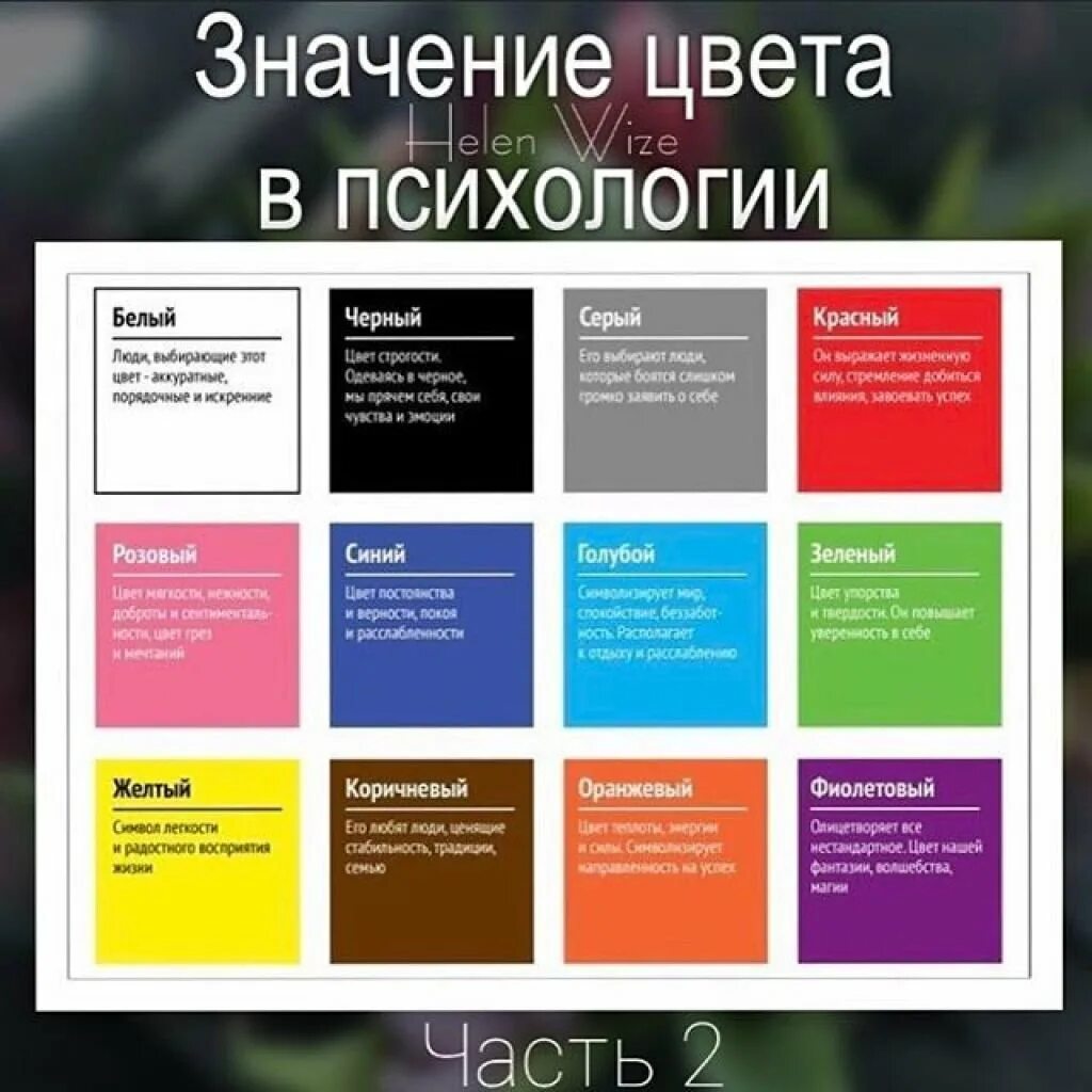 Психология цвета. Значение цвета. Значение цвета в психологии. Цвета в психологии человека. Психология цвета это