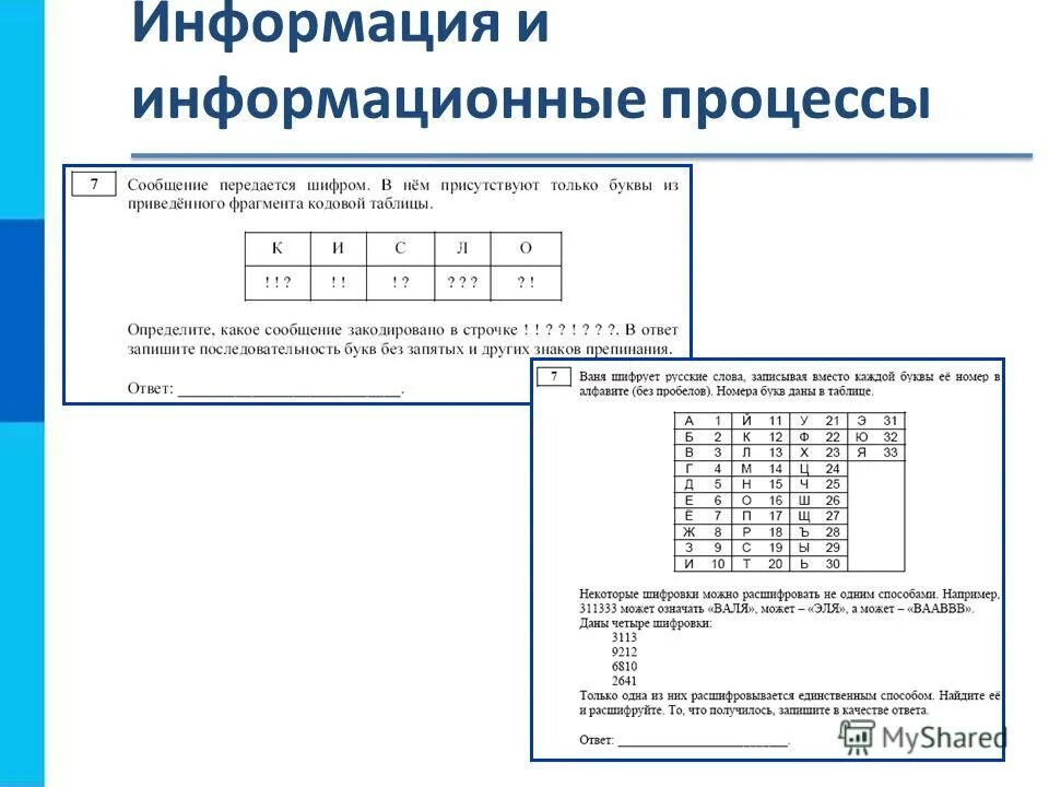 Курс информатики с ответами