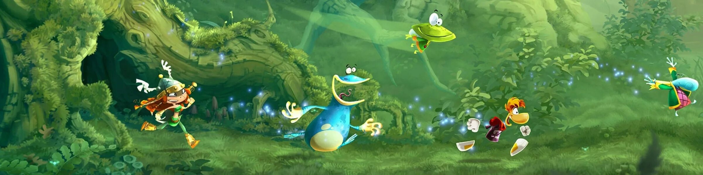 Рейман легендс на пк. Rayman Legends. Rayman Adventures. Рейман приключения неверотыши. Рейман Зачарованный лес.
