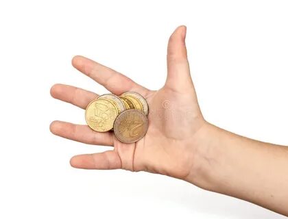 Ребенку дали монету