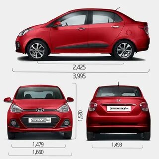 Hyundai i20 размеры