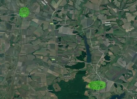 Казачья лопань харьковская область карта от белгорода