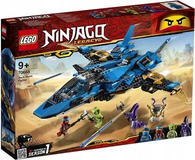 LEGO NINJAGO 70668 Burzowy Myśliwiec Jaya Pythor.