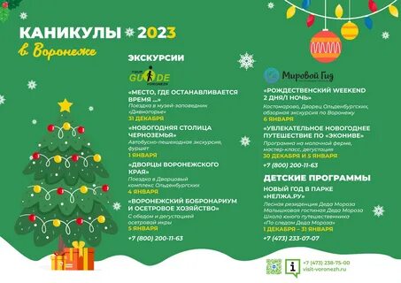 Екатеринбург куда сходить в новогодние каникулы