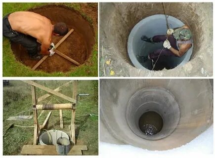 Колодец на воду своими руками