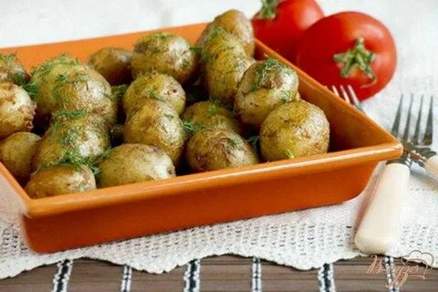 Простой рецепт картошки в рукаве