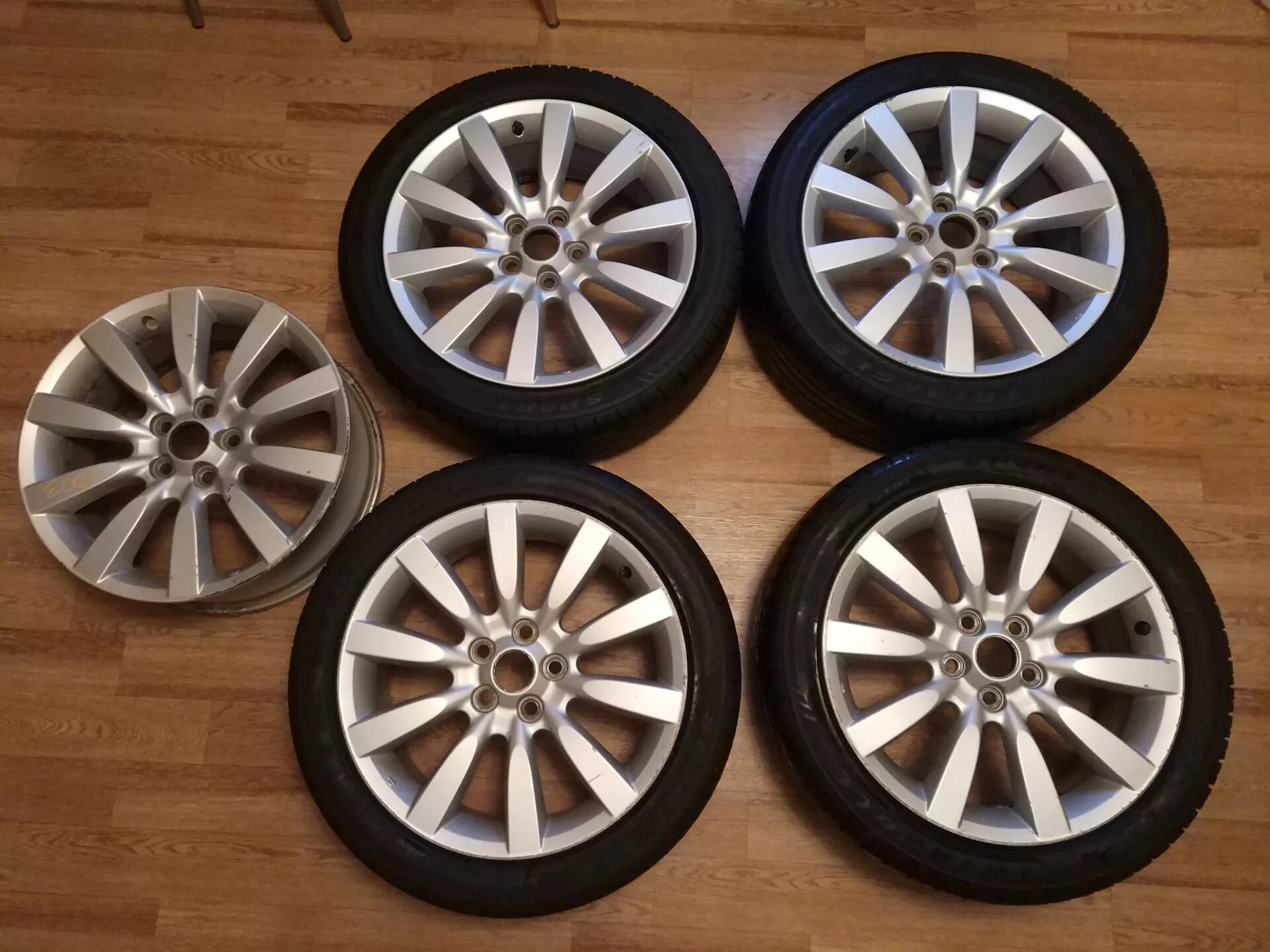 Комплект дисков r18. Диски раллиарт r18. ralliart 22545r18.