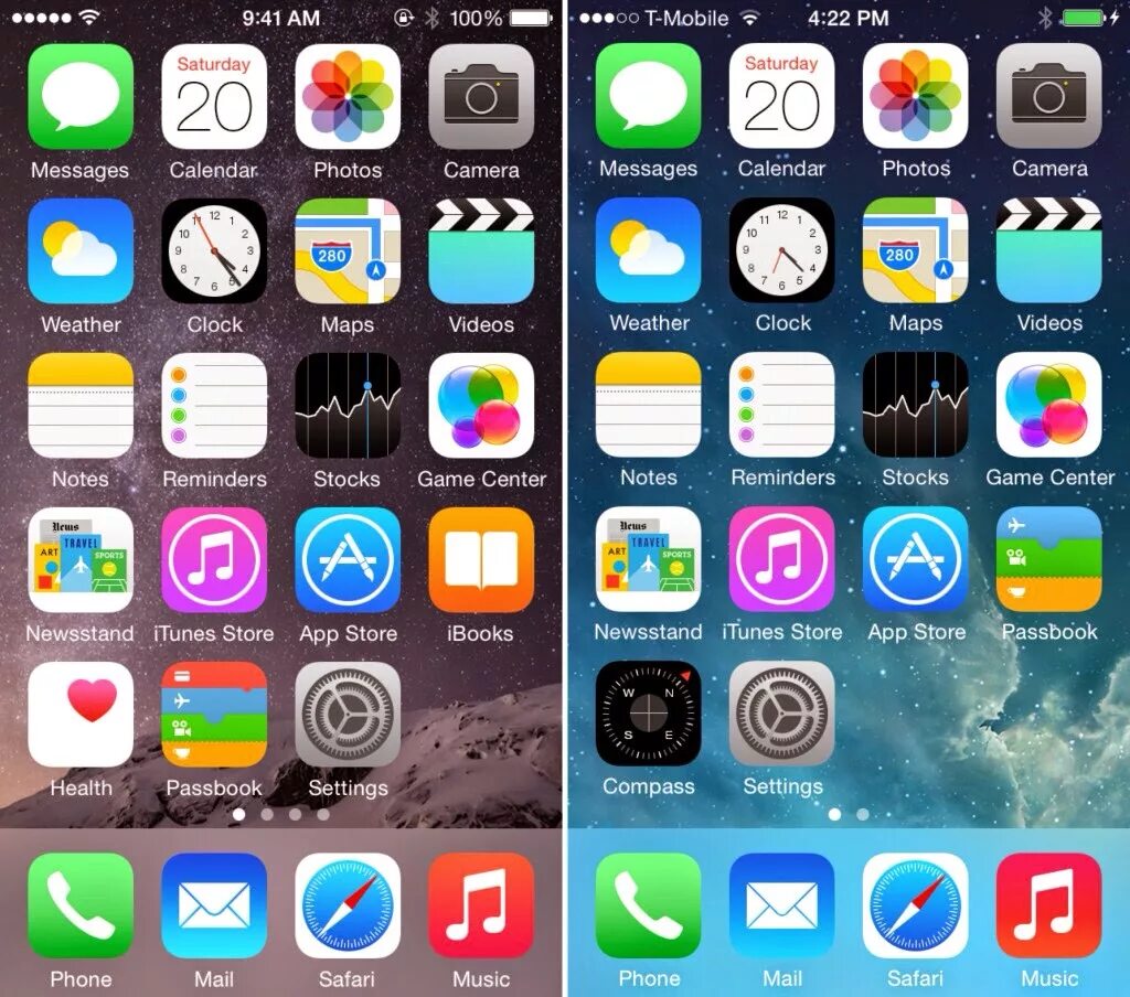 Установить тему ios. Иос 7 на айфон 4. меню айфон 4s. iphone 4s меню. айфон 2 ios 7.