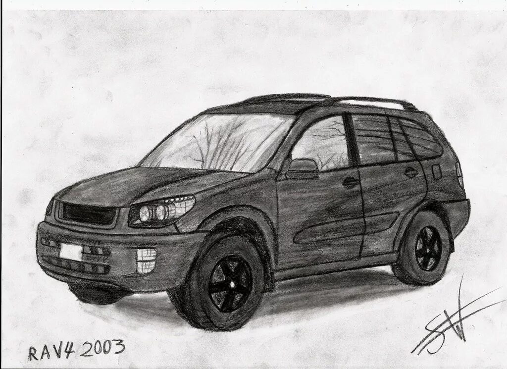 Тойота рав 4 рисунок. Toyota rav4 2001 скетч. Нарисовать тойоту рав 4. Раскраска Toyota rav4. Рисунок рав