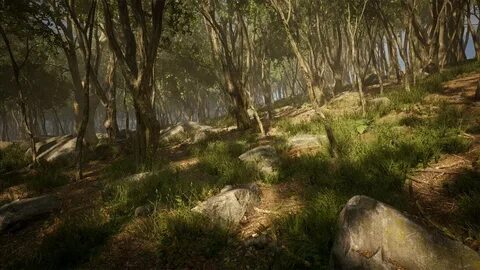 Трава unreal engine