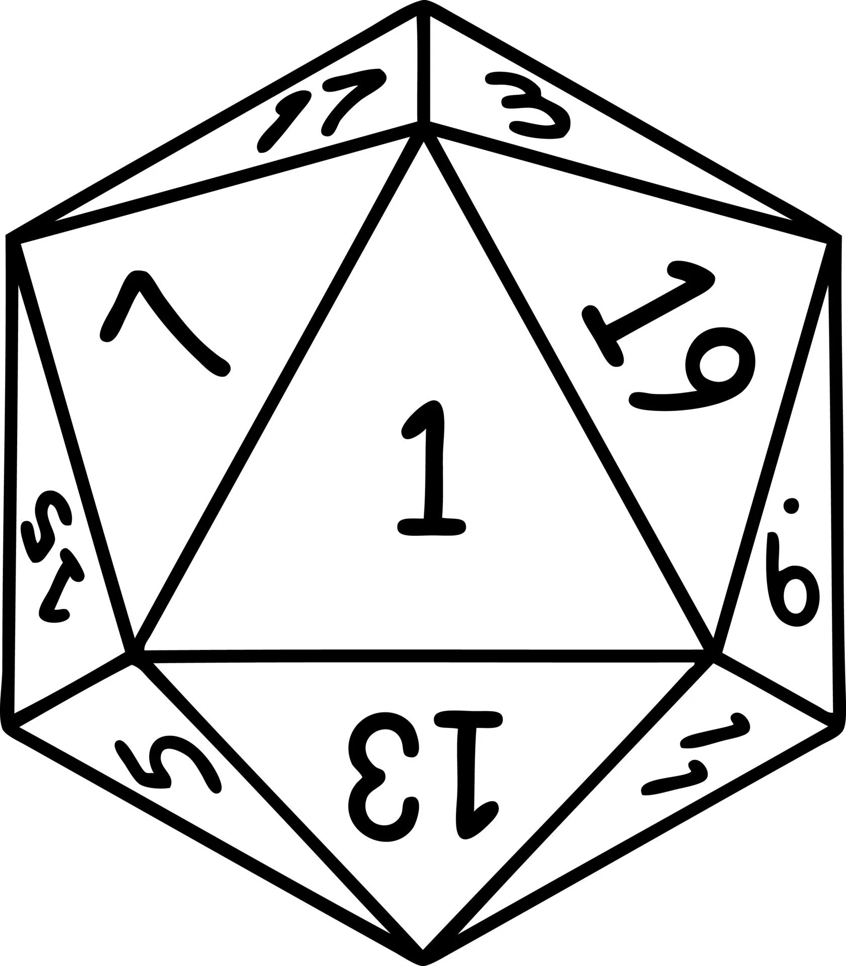 Дайс д20. 1d20. D20 dice. Двадцатигранник.