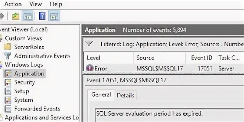 Sql server evaluation. The evaluation period has expired door control management.