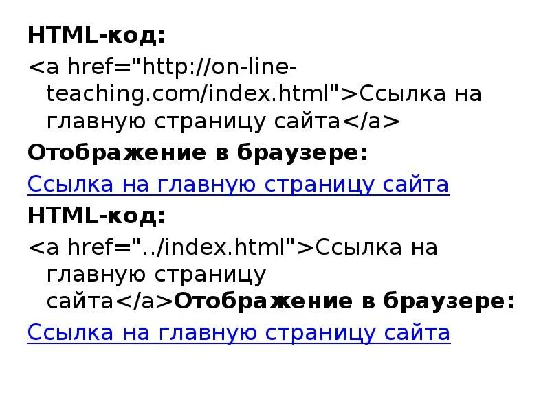 Ссылки в html. Ссылка в html коде. Код гиперссылки в html. Тег a href в html.