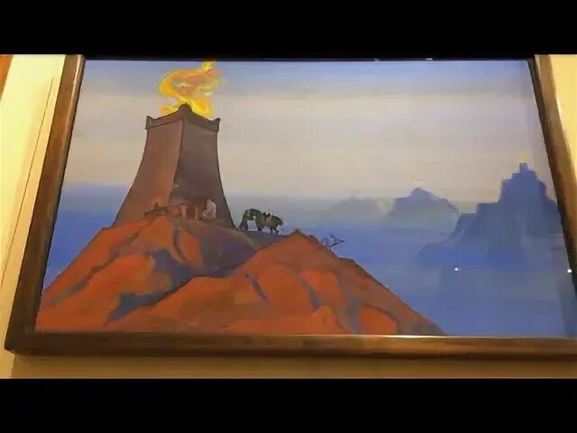 Огни победы рериха. Рерих николай константинович гигант. Гора ленина рерих. Н. Рерих тамерлан.