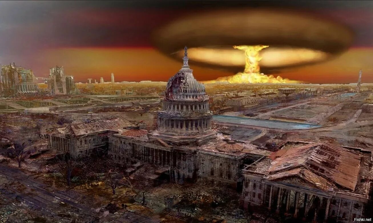 Ядерный удар. После атомной войны. Земля после ядерной войны.