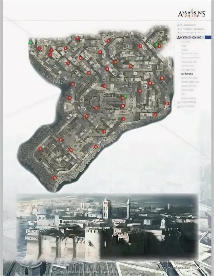 Assassin s creed maps. Карта ассасин крид 1. ассасин крид 1 карта флагов и тамплиеров. assassin&#039;s creed brotherhood карта флагов. карта да винчи в assassins creed brotherhood.