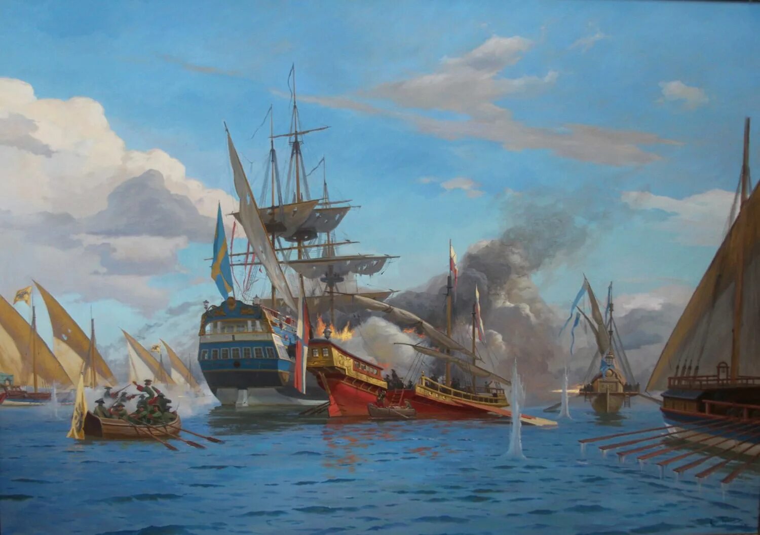 Морское сражение 1714. Гангутское морское сражение 1714. гангутское морское сражение 1714 картина. победа у мыса гангут 1714. 9 августа 1714 гангутское сражение.