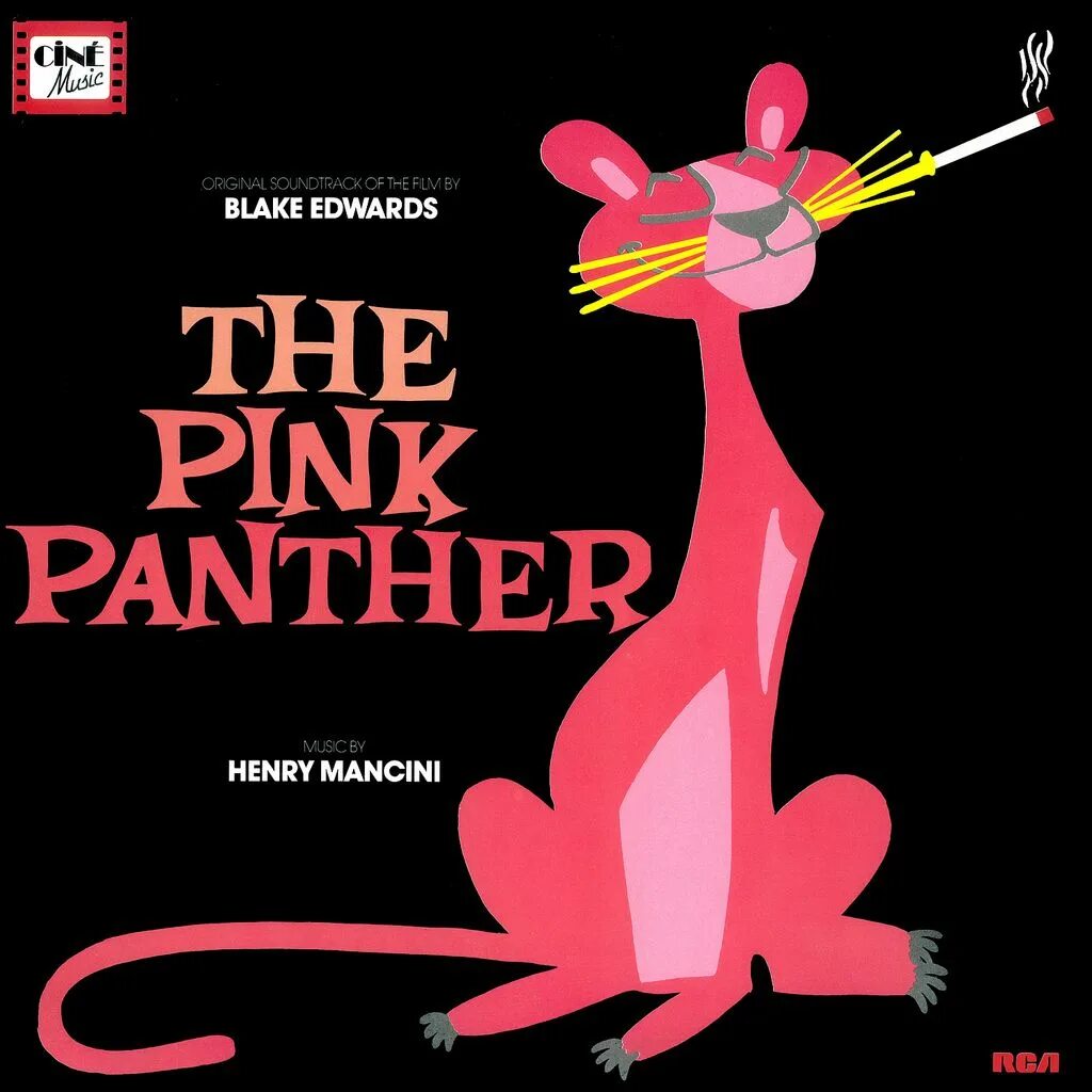 Henry mancini the pink panther. Henry Mancini -the Pink Panther (Original)1963 альбом. Розовая пантера обложка.