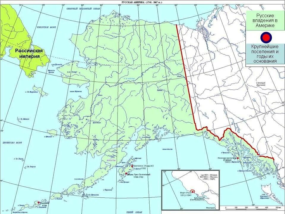 Граница аляски и россии. Русская Америка в начале 19 века карта. Российские владения в Северной Америке, 1835. Карта русской Америки 1825. Аляска 19 век карта.