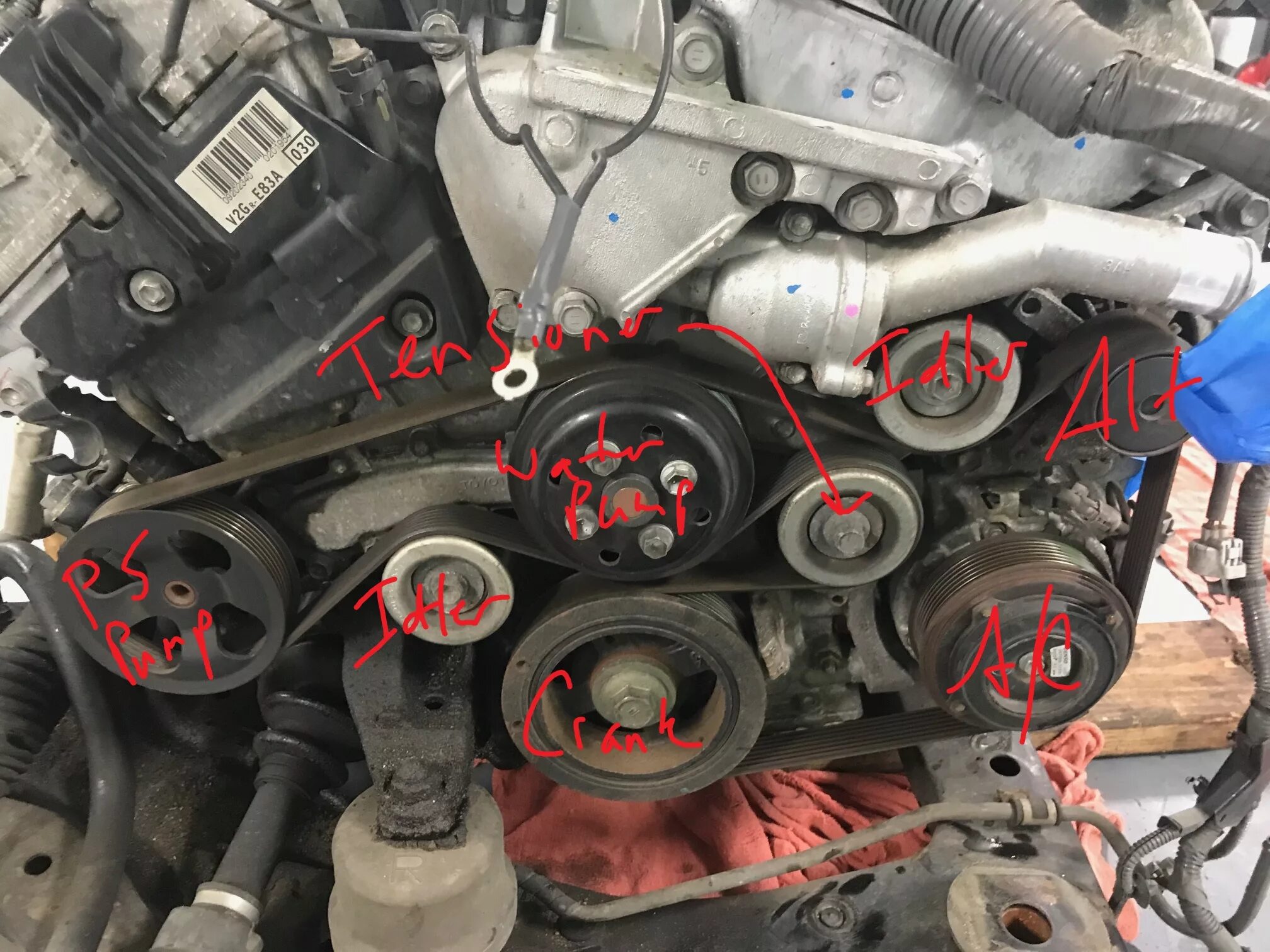 2gr engine belt diagram Purchase - 52
