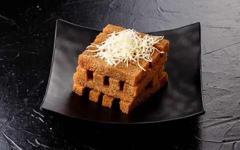 Гренки с сыром