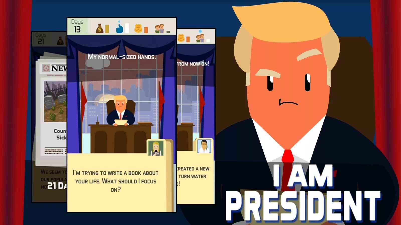 Стань президентом игра. I am your President.