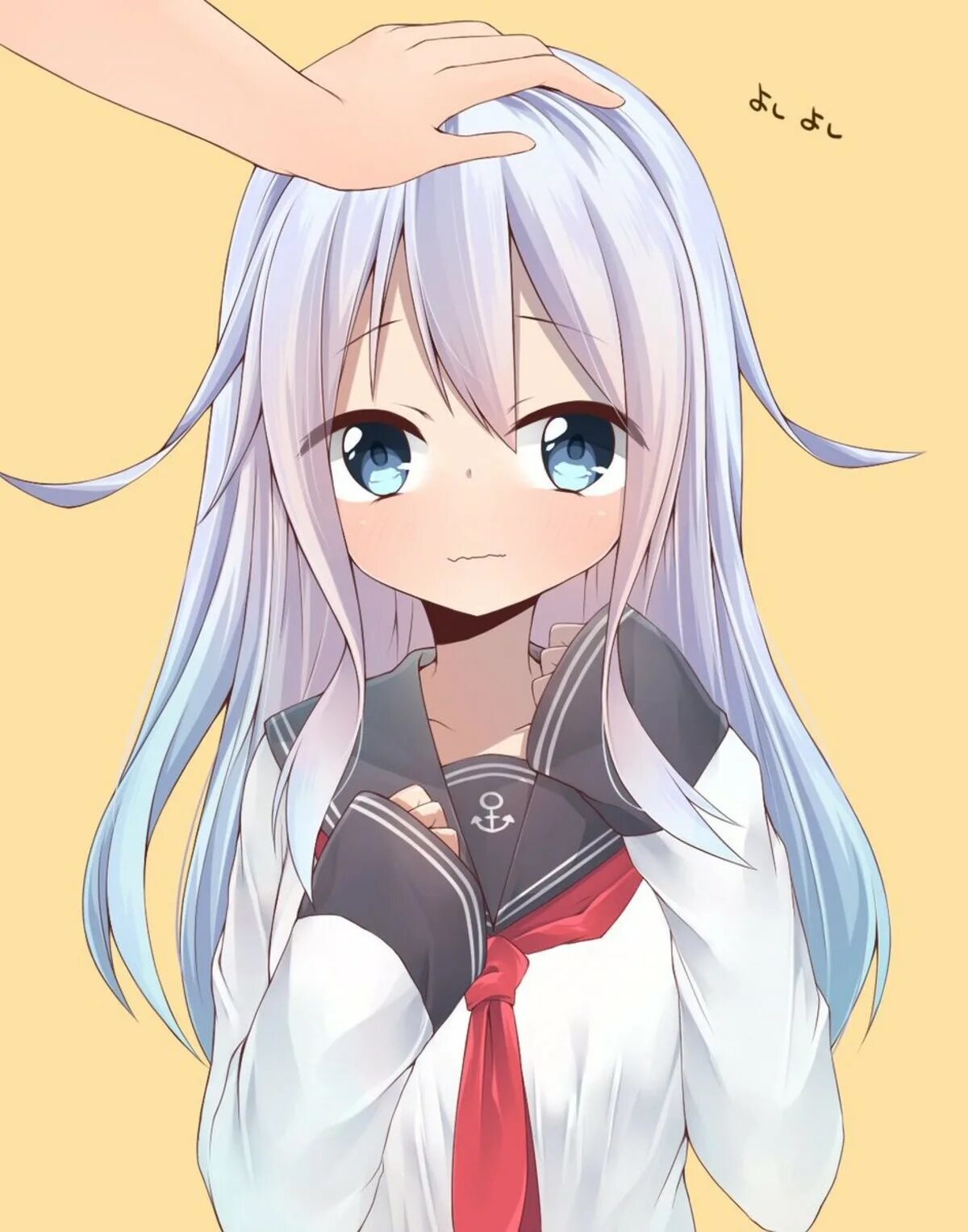 Kantai collection Хибики. Хибики Чан. Hibiki kantai collection headpat. Head pat