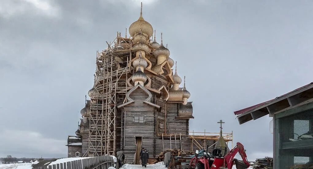 Kizhi is the remains of an ancient