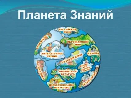 Содержание планеты знаний