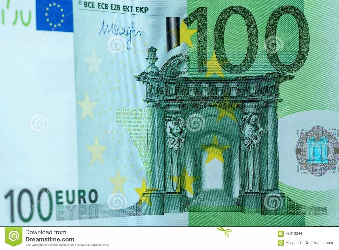 Тысяча евро в долларах. 100 Евро купюра. 100 Евро купюра в Германии. 100 Евро фото. СТО евро картинка.