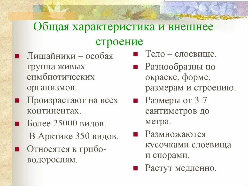 Характеристика грибы лишайники. Общая характеристика лишайников 5 класс. Общая характеристика лишайников 6 класс биология. Характеристика лишайников 6 класс. Основные признаки лишайников 7 класс.