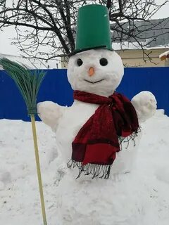 Конкурс снеговиков