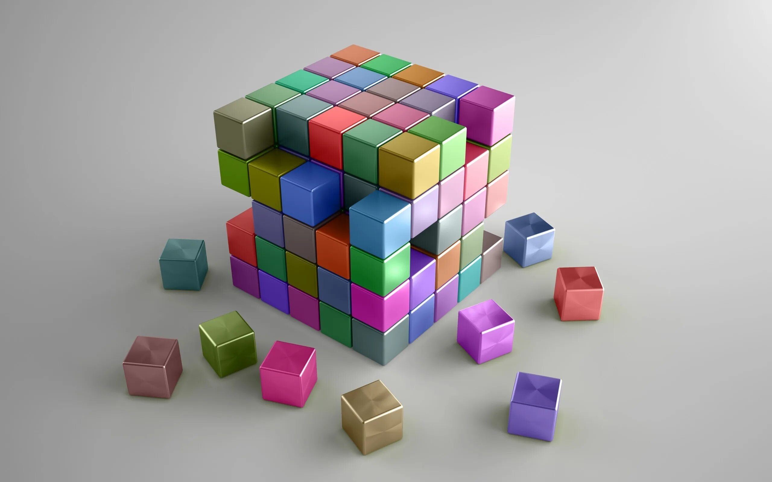 3д картинки на рабочий стол. Разноцветные кубики. 3д Графика. Красивые кубики. Обои кубики.