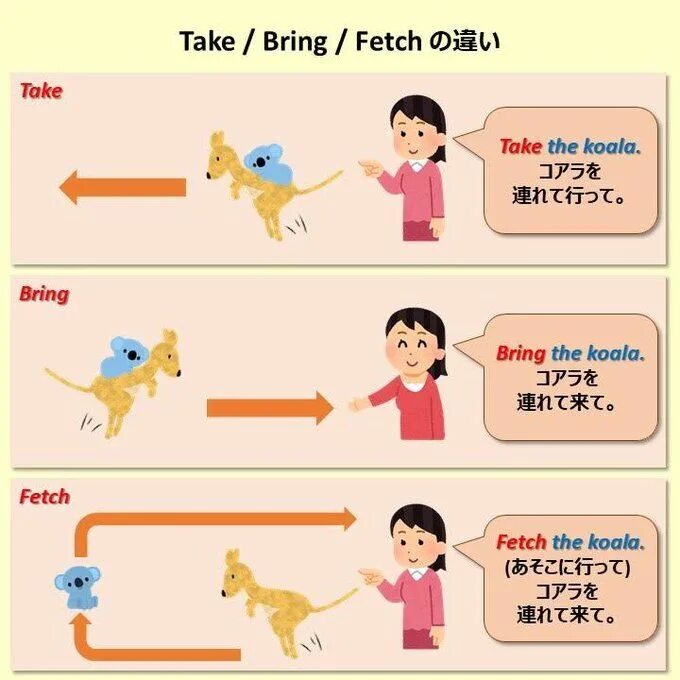 Bring fetch разница. Разница между bring и take. Разница между bring take fetch. Give take разница. Brought время