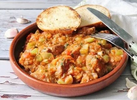 Рагу со свининой